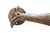 Antiqued Brass Fish Handles, a Pair For Sale In Tampa - Image 6 of 6