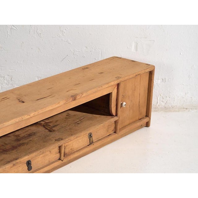 Antique TV wood cabinet stand (c.1900) Dimensions: Width: 153 cm Depth: 20 cm Height: 29 cm Style: Qing Materials and...