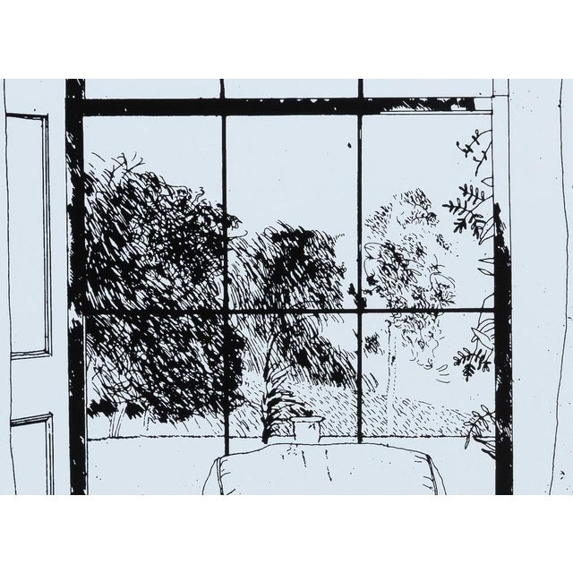 Through the Window Poster after David Hockney For Sale - Image 6 of 7