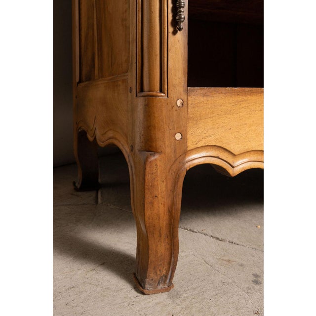 Antique French Provencal Walnut Marriage Armoire, Circa 1800 For Sale - Image 18 of 18