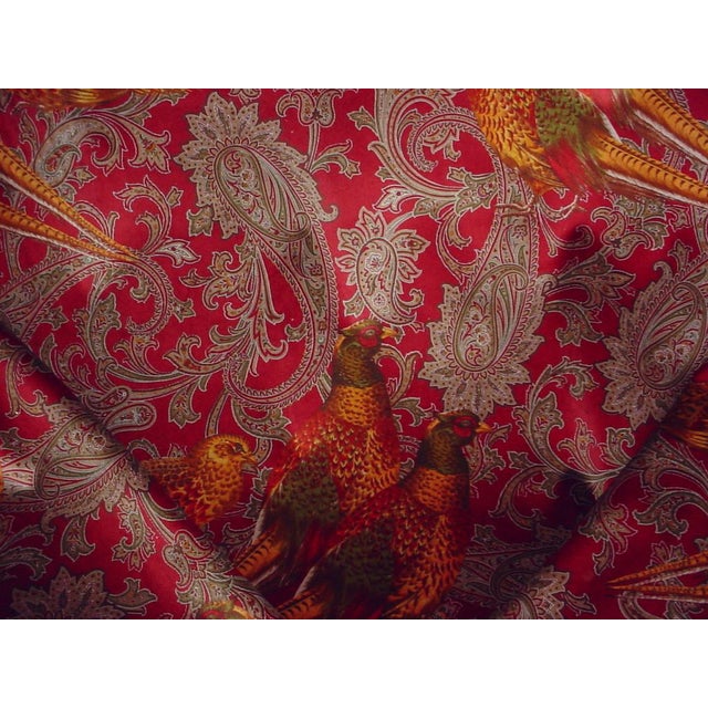 Ralph Lauren Hunting Manor Paisley Velvet Upholstery Fabric 5 Yards