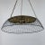 Contemporary Vintage Wire Basket Pendant Light For Sale - Image 3 of 8