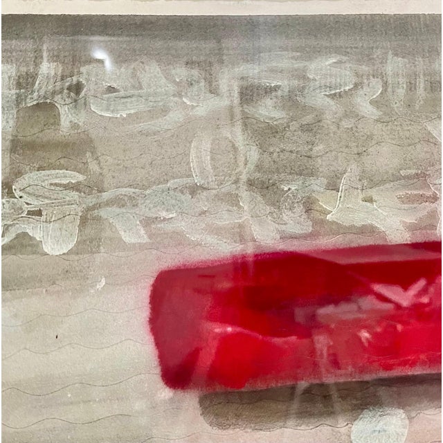 Sangeeta Reddy, Abstract Expressionist Color Field Painting Indian Artist Sangeeta Reddy, 1985 For Sale - Image 4 of 6