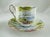 1960s Paragon Double Warrant “Cliffs of Dover” Cake Plate, Cup, Saucer, Creamer and Sugar Bowl - Set of 5 For Sale - Image 4 of 9