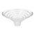 Signed Nambé Art Glass Heavy Modern Cut Crystal Centerpiece Bowl For Sale