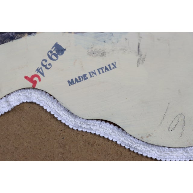 Black Italian LaBarge Regency Style Mirror For Sale - Image 8 of 11