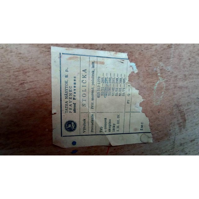 Set of Beech Bentwood Chairs from Tatra, 1960s For Sale - Image 15 of 17