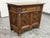 Traditional Empire Manufacturing Company Tudor Revival Carved Walnut Buffet Cabinet, Circa 1920's For Sale - Image 3 of 12