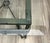 Vintage Giacometti Style Verdigris-Finish Metal & Glass Coffee Table For Sale - Image 13 of 14