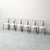 Metal and Fabric Chairs, 1980s, Set of 6 For Sale - Image 12 of 12