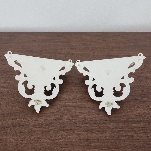 Vintage Syracuse Ornamental Company | Syroco Wall Pockets For Sale - Image 10 of 10
