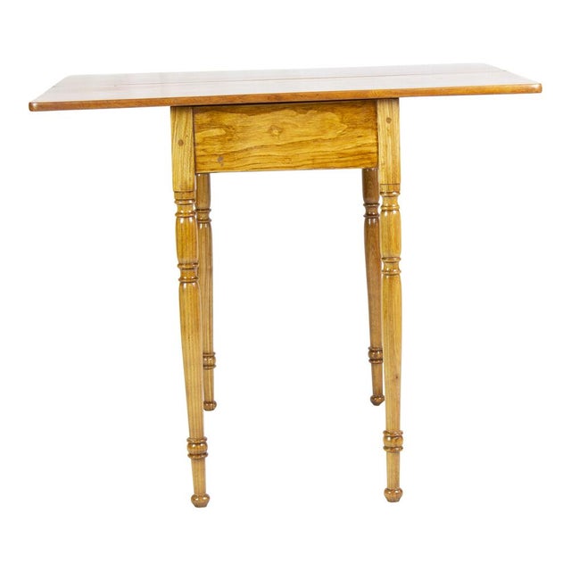 19th Century Late Biedermeier Ash Wood Game Table For Sale - Image 4 of 15