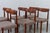 1960s Danish Modern Teak Dining Chairs by Knud Færch for Slagelse, 1960s, Set of 6 For Sale - Image 5 of 18