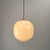 Mid-Century Modern Large Radiohus Pendant Lamp in White Glass by Vilhelm Lauritzen for Louis Poulsen, 1950s For Sale - Image 3 of 12