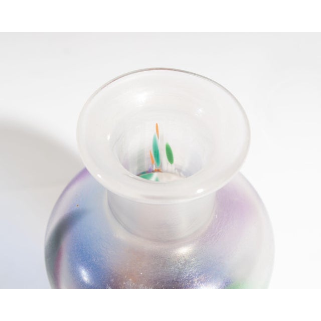 Glass Kosta Boda “Atelje” 164 Vase by Bertil Vallien For Sale - Image 7 of 9