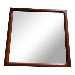 1960s Danish Modern #162 Teak Mirror by Aksel Kjersgaard