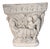 Vintage Reconstituted Stone Capital, 1920s For Sale