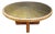 Scandinavian Etched Brass Coffee Table, 1960s For Sale