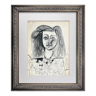 Pablo Picasso Limited Ed. Lithograph "30.juin.46" W/Frame Included For Sale