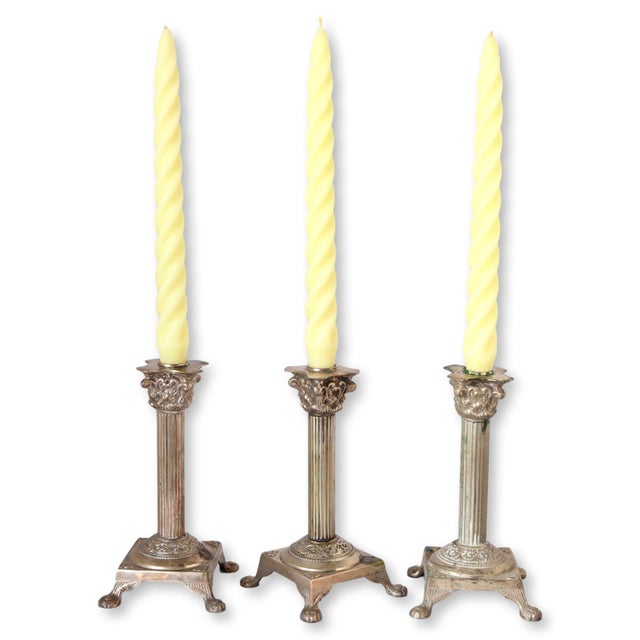 Trio of Italian Candlestick Holders For Sale In Los Angeles - Image 6 of 6