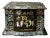 19th Century Japanese Black Lacquer and Mother of Pearl Jewelry Box For Sale