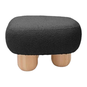Object 049 Graphite Pouf by NG Design