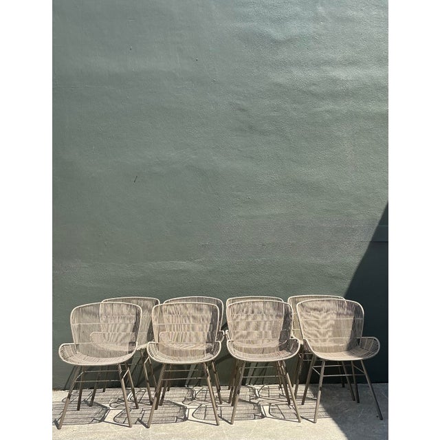 Vintage Originals Rose Dining Chairs - Set of 8 For Sale - Image 10 of 12