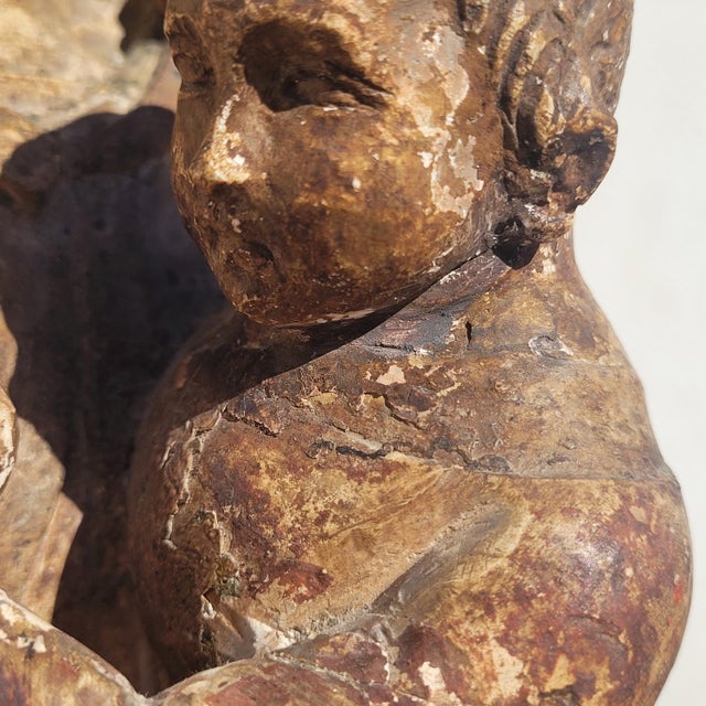 Virgin and Child, 1800s, Limestone For Sale - Image 9 of 18