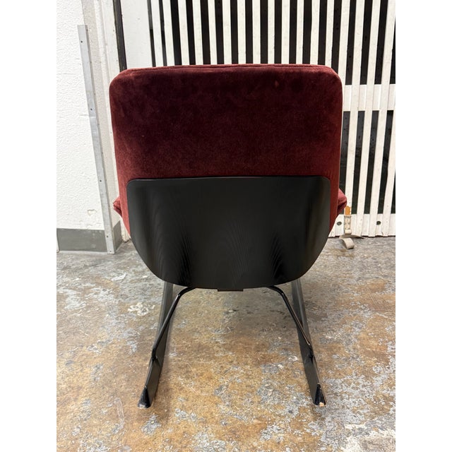2010s Scott Wilson for HBF Fulton Rocker Armchair For Sale - Image 5 of 12