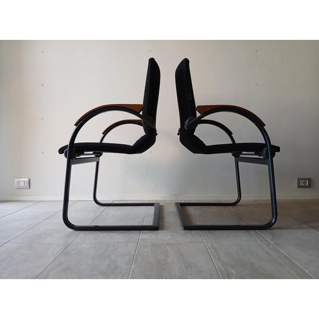 Black Chairs from Ahrend, Set of 2 For Sale - Image 8 of 12