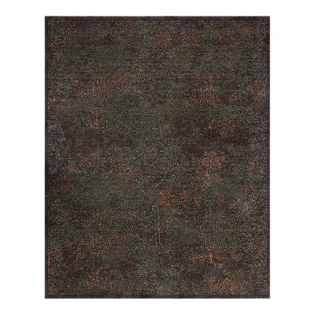 Loloi Winchester Ink / Forest 2'-6" x 10'-0" Runner Rug For Sale