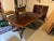 1990s Vintage Henkel Harris 2207 Mahogany Double Pedestal Dining Table For Sale - Image 5 of 14
