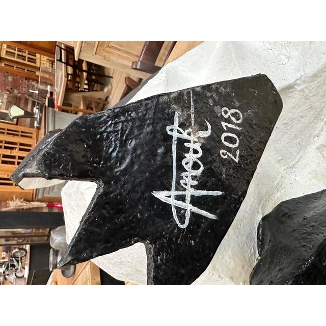 Resin Penguin by Anouk Tisserand For Sale - Image 11 of 11