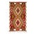 Geometric Vintage Turkish Kilim, 2'10'' X 4'7'' For Sale