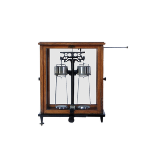Double-Deck Precision Analytical Balance by Galileo Sartorius, 1950s