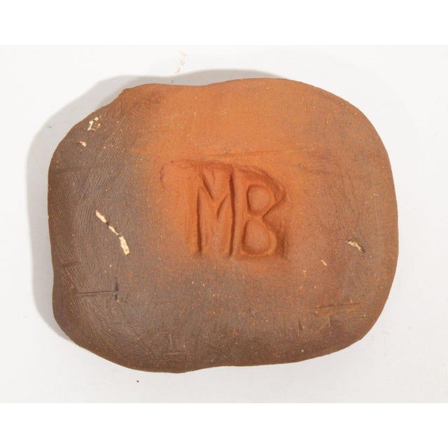 Ceramic Mark Bulwinkle Studio Pottery Snake Tile For Sale - Image 7 of 7