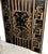 Art Deco 4-Panel Black Lacquer & Gilt Screen, Attributed to Paul Fehér, 20th C. For Sale - Image 10 of 14