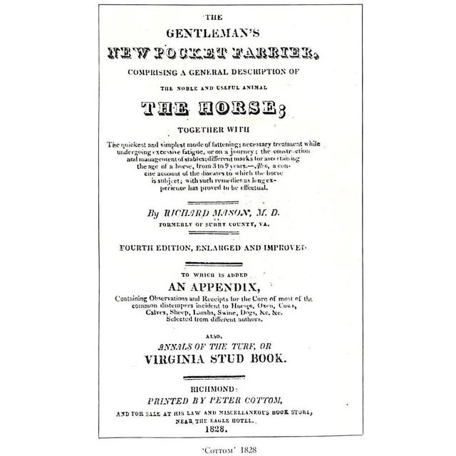Early American Turf Stock 1730-1830 Volumes I & II & the Background of the American Stud Book For Sale - Image 11 of 18