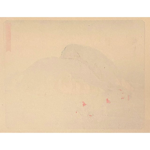 'View of Okitsu' After Utagawa Hiroshige, Ukiyo-E Woodblock, Tokaido, Edo For Sale In Monterey, CA - Image 6 of 7