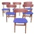 Mid-Century Danish Teak Dining Chairs from Farstrup, 1960s, Set of 6 For Sale