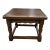 Solid Wood European Side or End Table For Sale