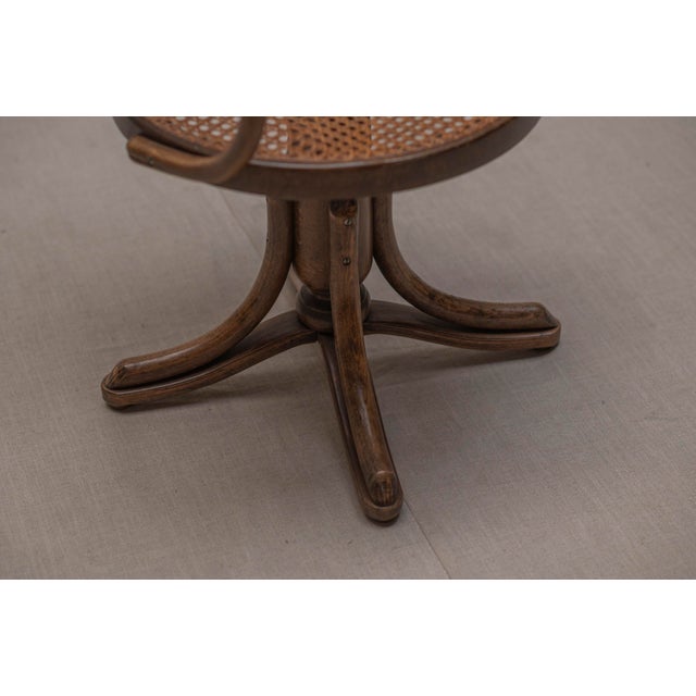 Bentwood Desk Chair from Thonet, 1930s For Sale - Image 6 of 13