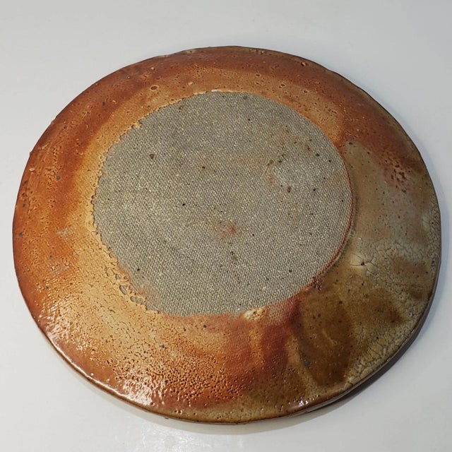 Late 20th Century Late 20th Century St. Louis Studio Pottery Tribal Portrait Plate For Sale - Image 5 of 7