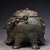 Late 19th Century Bronze Ritual Vessel With Handle and Lid For Sale In Los Angeles - Image 6 of 10