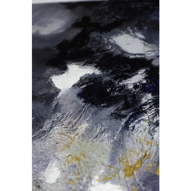 Lola Vitelli, Scent of Black, Mixed Media on Canvas, 2022 For Sale - Image 6 of 9