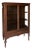 Queen Anne Style Antique China Cabinet For Sale