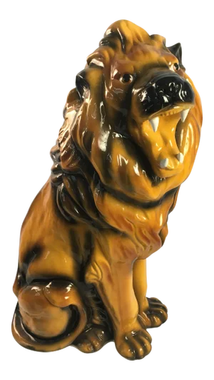 Vintage Ceramic Lion