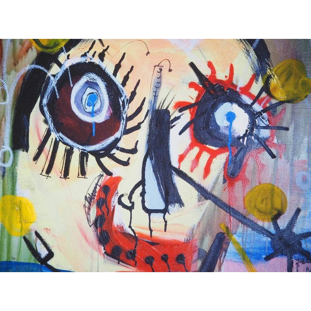 Paul Kostabi, Jeune fille au collier, Giclee Print For Sale - Image 4 of 8