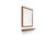 Mid-Century Modern Mid-Century Teak Mirror with Shelvfattributed to De Coene, Belgium, 1960s For Sale - Image 3 of 16