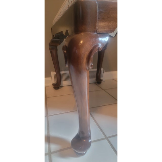 Vintage Ethan Allen Traditional Classics Bench For Sale - Image 17 of 17